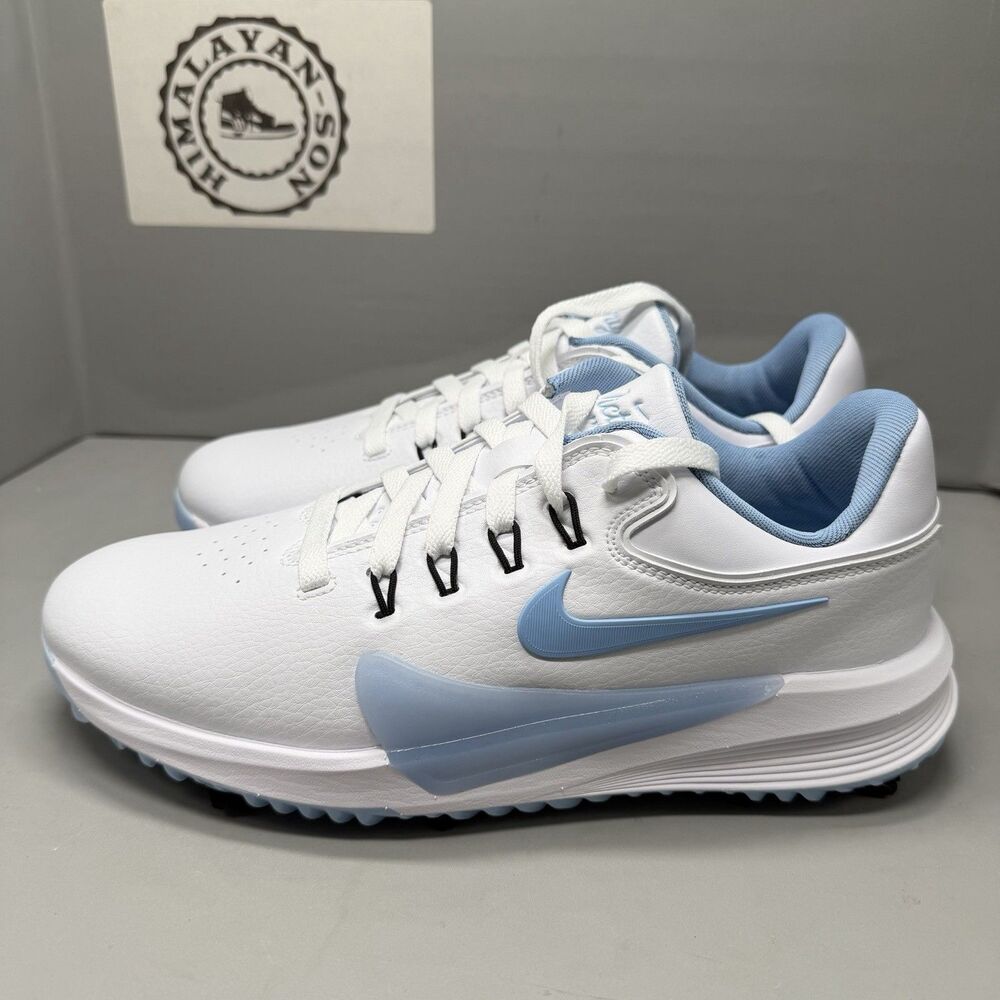 Nike Victory Pro 4 Golf Shoes Wide White Blue HM9220-101 UNC Colorway Men Sz 7.5